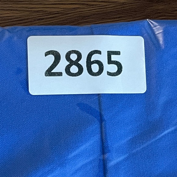 FIGS Royal Blue V Neck Scrub Top Short Sleeve Technical Collection YY - Picture 11 of 11